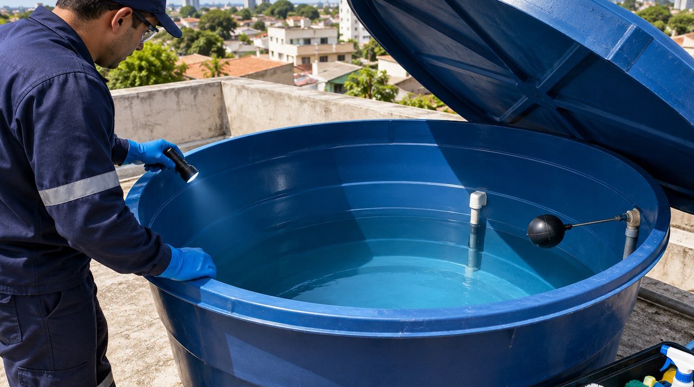 Caça Vazamento de Caixa d'Água em João Pessoa‑PB
