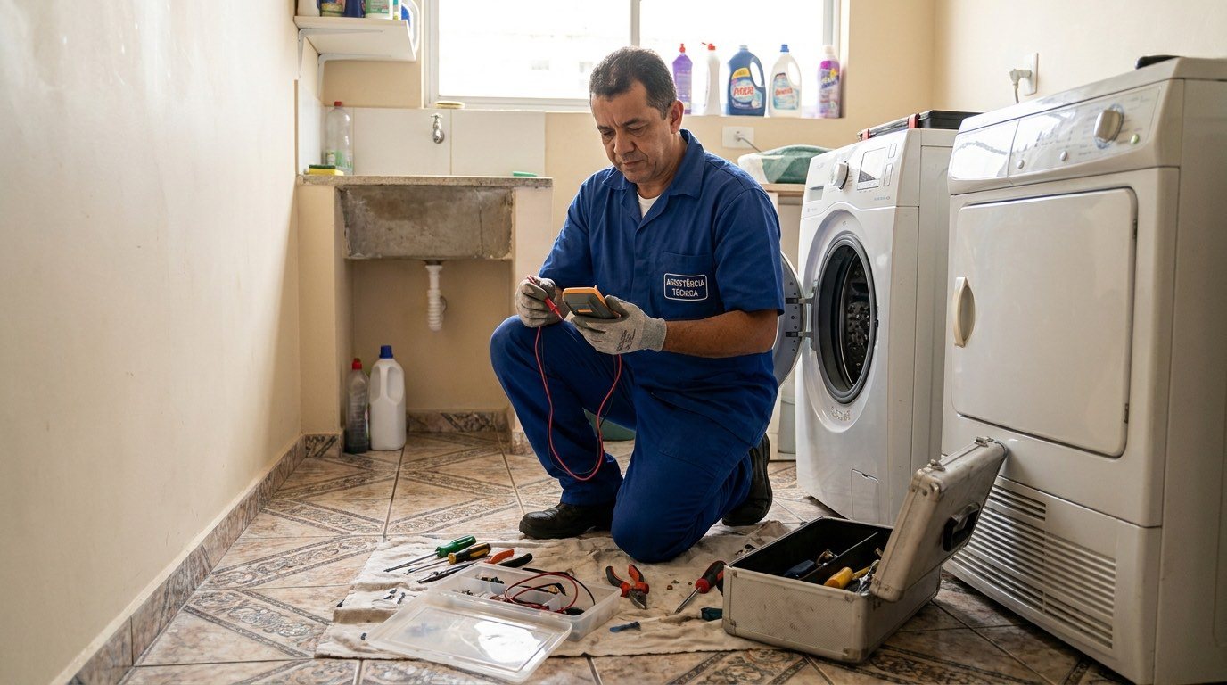 Instalação de Lava e Seca em João Pessoa‑PB