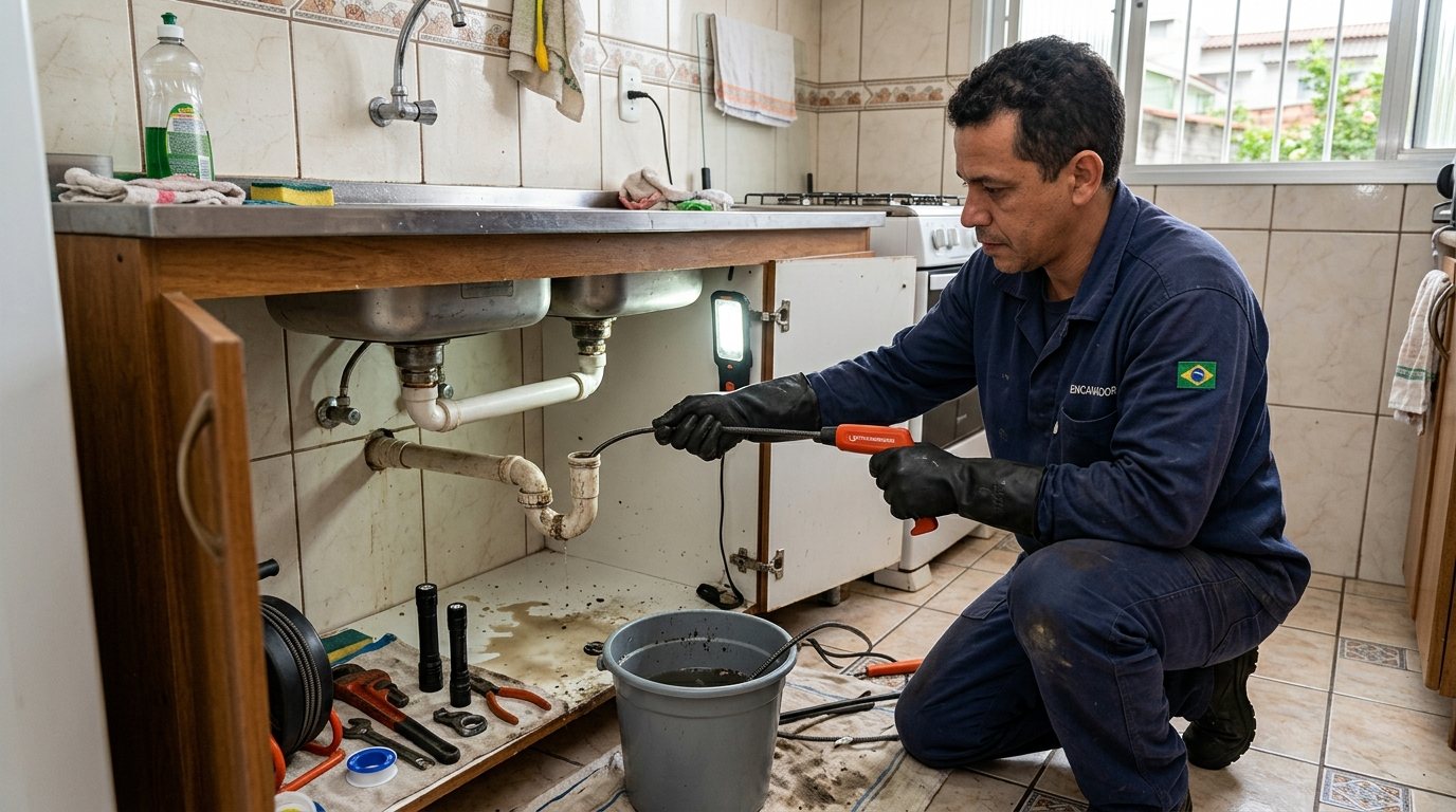 Troca de Canos e Conexões em João Pessoa‑PB